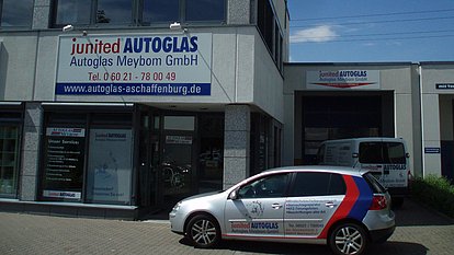 Außenansicht von junited AUTOGLAS Aschaffenburg