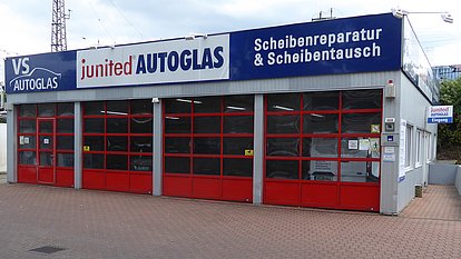 Außenansicht von junited AUTOGLAS Hannover Mitte