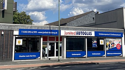 Außenansicht von junited AUTOGLAS Duisburg