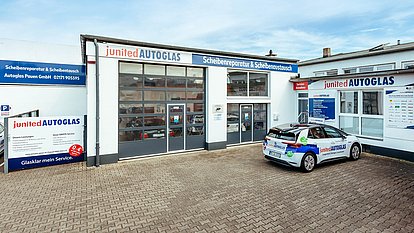 Außenansicht von junited AUTOGLAS Leverkusen