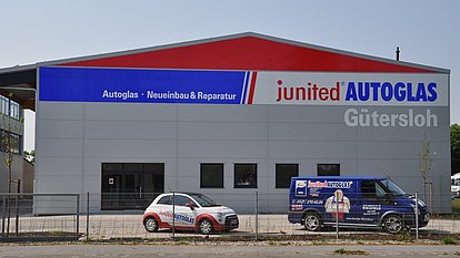 Außenansicht von junited AUTOGLAS Gütersloh GmbH