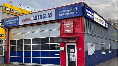 Außenansicht von junited AUTOGLAS Bergisch Gladbach