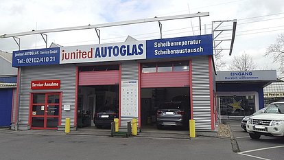 Außenansicht von junited AUTOGLAS Ratingen