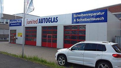 Außenansicht von junited AUTOGLAS Hannover Bornum